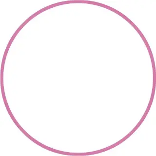 Amila Χούλα-Χουπ HQ 70cm - Φ19mm - 280gr. Ροζ - 98808