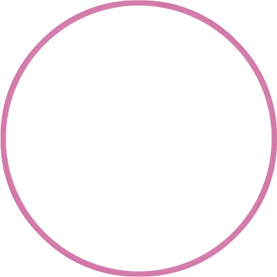 Amila Χούλα-Χουπ HQ 70cm - Φ19mm - 280gr. Ροζ - 98808