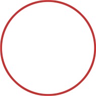 Amila Χούλα-Χουπ HQ 70cm - Φ19mm - 280gr. Κόκκινο - 98809