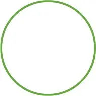 Amila Χούλα-Χουπ HQ 70cm - Φ19mm - 280gr. Πράσινο - 98812