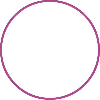 Amila Χούλα Χουπ HQ 80cm - Φ19mm - 330gr. Φούξια - 98815