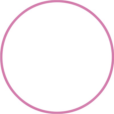 Amila Χούλα Χουπ HQ 80cm - Φ19mm - 330gr. Ροζ - 98816