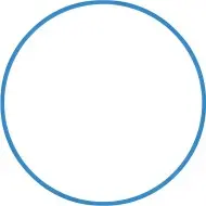 Amila Χούλα Χουπ HQ 80cm - Φ19mm - 330gr. Μπλε - 98818