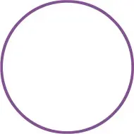 Amila Χούλα Χουπ HQ 80cm - Φ19mm - 330gr. Μωβ - 98819