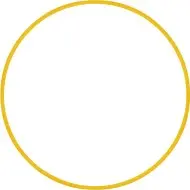 Amila Χούλα Χουπ HQ 80cm - Φ19mm - 330gr. Κίτρινο - 98820