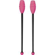 Amila Κορίνες Ρυθμικής Γυμναστικής 41cm Μαλακές. Μαύρο-Φούξια - 98964