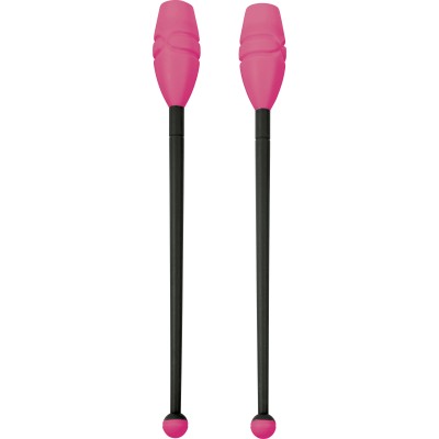 Amila Κορίνες Ρυθμικής Γυμναστικής 41cm Μαλακές. Μαύρο-Φούξια - 98964