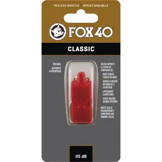 Fox Σφυρίχτρα  Classic Safety Κόκκινη - 99020100