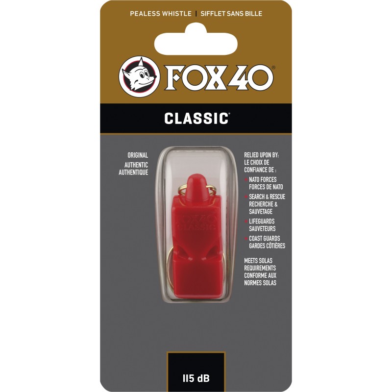 Fox Σφυρίχτρα  Classic Safety Κόκκινη - 99020100