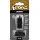 Fox Σφυρίχτρα  Classic Safety Μαύρη με Κορδόνι - 99030008