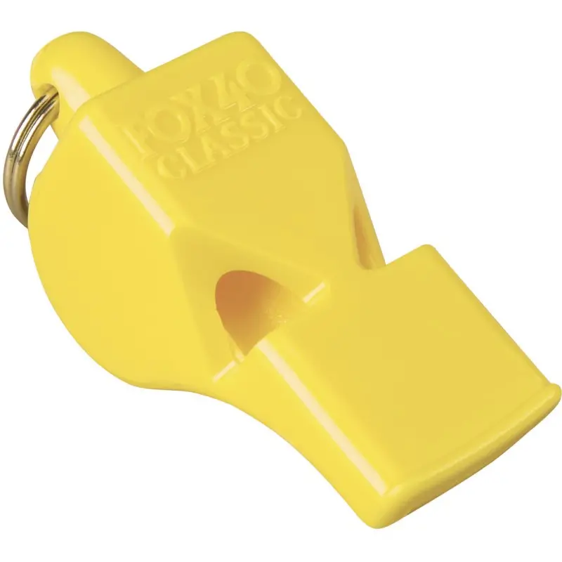 Fox Σφυρίχτρα  Classic Safety Κίτρινη με Κορδόνι - 99030208